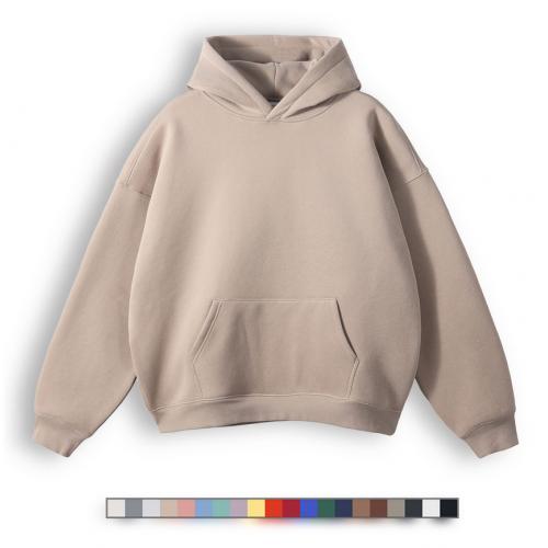 High Quality 100% Cotton Heavyweight Oversized Graphic Hoodies Custom Printed Eco-Friendly Casual Style Drop Shoulder Multi